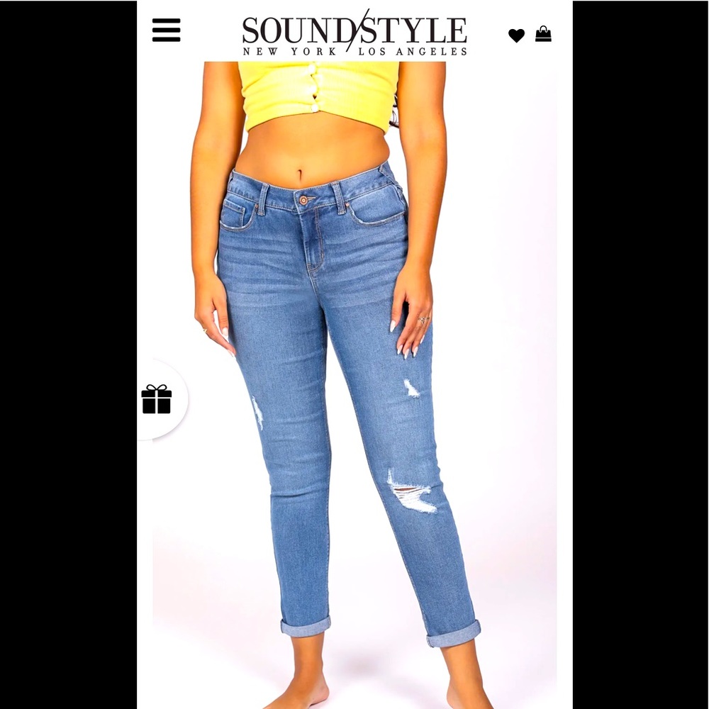 NWT Sound/Style New York/Los Angeles Jeans Size 12/31